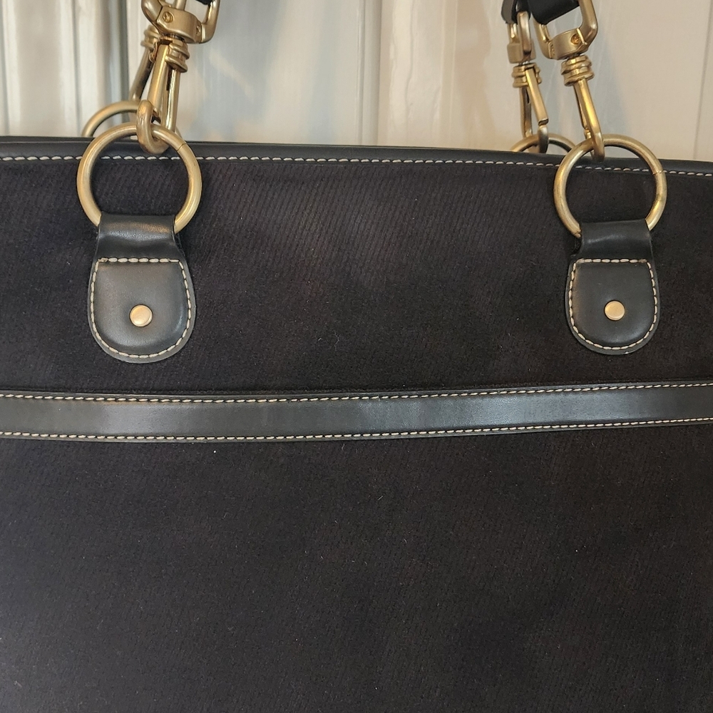 Anne Klein Black Tote Bag